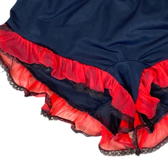 Lingerie Shorts 70s Shorts Hot Pants High Waist Shorts High Rise Hotpants - Picture 4 of 7